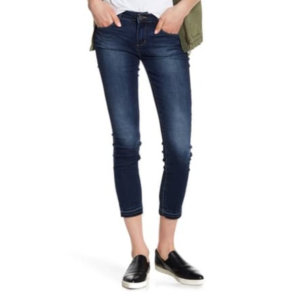 Articles Of Society Denim - Articles of Society Carly Released Hem Crop Jeans